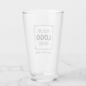 Verre Conception de logo personnalisé (Dos)