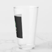 Verre Conception de maison hantée de dame de chat effray (Gauche)