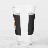 Verre Conception de maison hantée Halloween Lune squelet (Gauche)