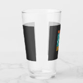 Verre Conception de maison hantée Halloween Lune squelet (Droite)