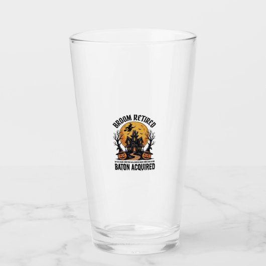 Verre Conception de maison hantée sorcière directeur de (Devant)