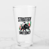 Verre Conception de mentalité de trading de taureau Stra (Devant)