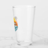 Verre Conception de nom de Thomas Retro Sunset (Gauche)