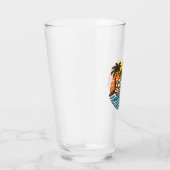 Verre Conception de nom de Thomas Retro Sunset (Droite)