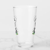 Verre conception de panda « Je me plie pour ne pas me ca (Gauche)