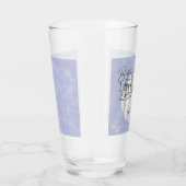 Verre Conception de photo de calligraphie d'anniversaire (Droite)