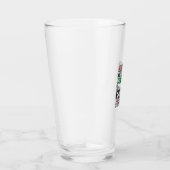 Verre Conception de pull moche de pêche à Noël (Droite)