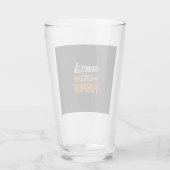 Verre Conception de sorcière d'Halloween de petit citrou (Dos)