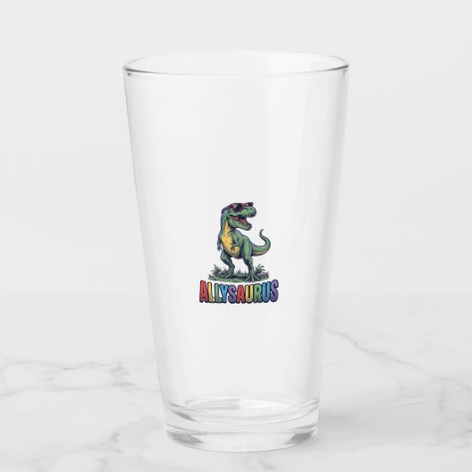 Verre Conception de t-shirt Allysaurus Lunettes de solei (Devant)