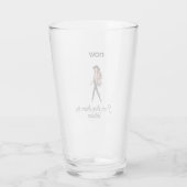 Verre conception de tablier de cuisine POD (Dos)