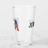 Verre conception de texte de grunge aux États-Unis (Gauche)