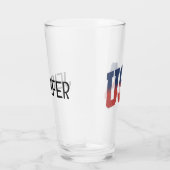 Verre conception de texte de grunge aux États-Unis (Droite)