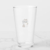 Verre Conception de vecteur de noeud de léopard de fantô (Dos)