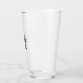 Verre Conception de vecteur de noeud de léopard de fantô (Gauche)