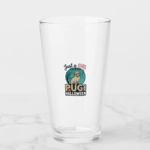 Verre Conception de vecteur vintage de fille de Hallowee