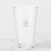 Verre Conception d'impression de poitrine vintage du 7e (Dos)