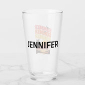 Verre Conception du texte d'été (Dos)