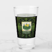 Verre Conception Irlandaise Celtique Verte Traditionnell (Dos)