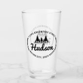 Verre Conception ovale de sapins ID304 (Devant)