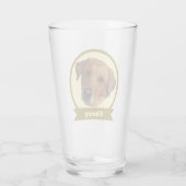 Verre Conception personnalisée des animaux (Dos)