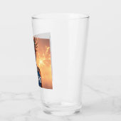 Verre Conception splendide du 4 juillet - Feux d'artific (Gauche)
