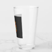 Verre Conception squelette de bière écrasée Halloween dr (Gauche)