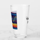 Verre Conception tribale d'abrégé sur conception (Gauche)