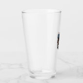 Verre Conception vectorielle de chevaux courant patrioti (Droite)