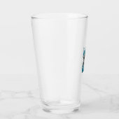 Verre Conception vectorielle de citation d'amant de chie (Droite)