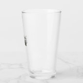 Verre Conception vectorielle de citation de batteur Drum (Gauche)