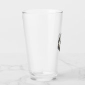 Verre Conception vectorielle de citation de gravure vint (Droite)