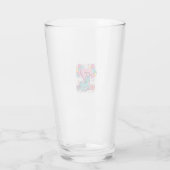 Verre Conception vectorielle de poney mignon pour la fêt (Dos)