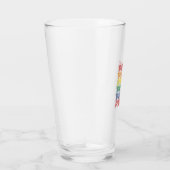 Verre Conception vectorielle de typographie rétro de fie (Droite)