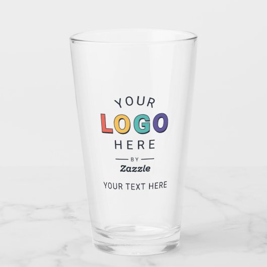 Verre Concevez votre propre logo de marque (Devant)