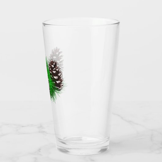 Verre Cône de pin (Gauche)