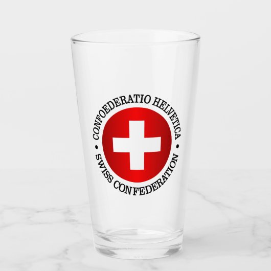 Verre Confédération suisse (Devant)