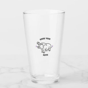 Verre connaître votre hippo