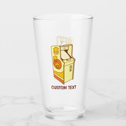 Verre Console des jeux d'arcade (Dos)