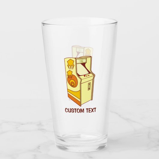 Verre Console des jeux d'arcade (Devant)