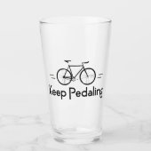 Verre Continuer à pédaler (Devant)