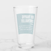 Verre Contrôleur de la circulation aérienne - Définition (Dos)
