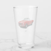 Verre convertible rouge 1966 (Dos)