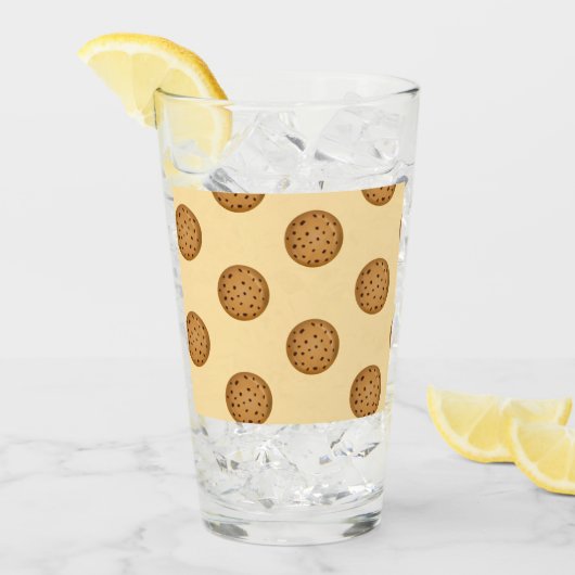 Verre Cookie aux pépites de chocolat  (Devant glace)