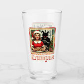Verre Cookie For Krampus Merry Krampus Christmas Horror (Devant)