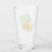 Verre Cool Cartoon Rhino (Dos)