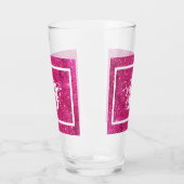 Verre Cool Chic Parties scintillant rose Blanc Premier M (Gauche)