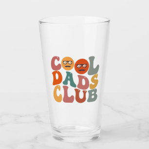 Verre Cool Dads Club Papa Fête des pères Retro Super