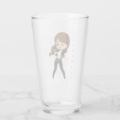 Verre Cool fille chante Karaoke Thunder_Cove (Dos)