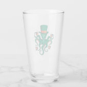 Verre Cool Leprechaun Octopus and Beer St. Patrick's Day (Dos)