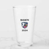 Verre Cool patriotique Joe Biden 2024 Élection Eagle (Devant)